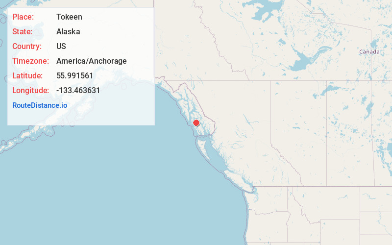 Map of Tokeen