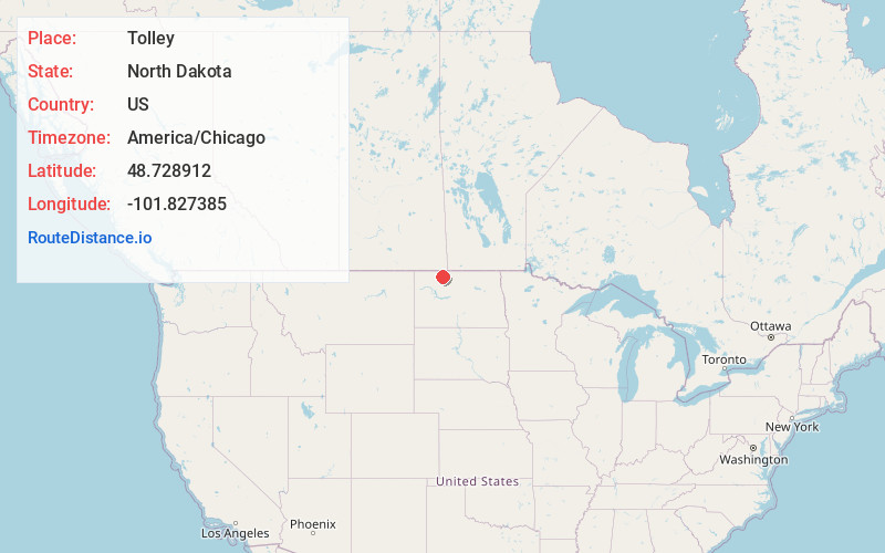 Map of Tolley