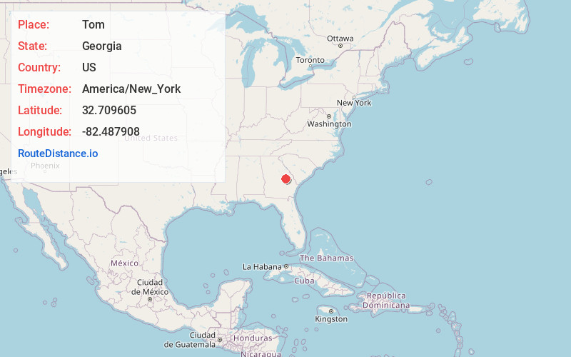 Map of Tom