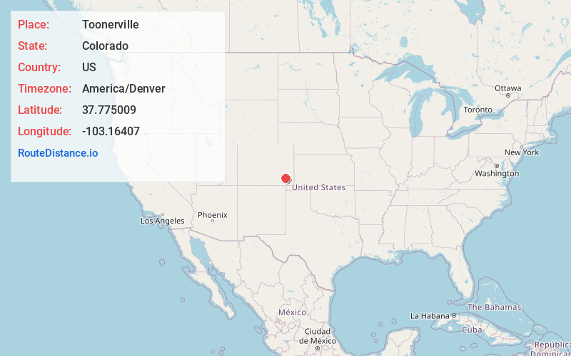 Map of Toonerville