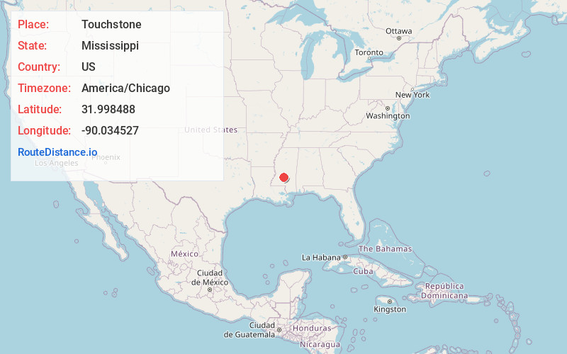 Map of Touchstone