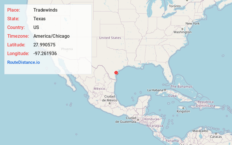 Map of Tradewinds