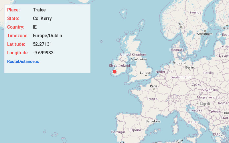 Map of Tralee