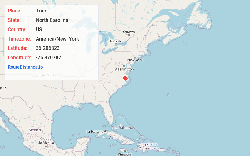 Map of Trap