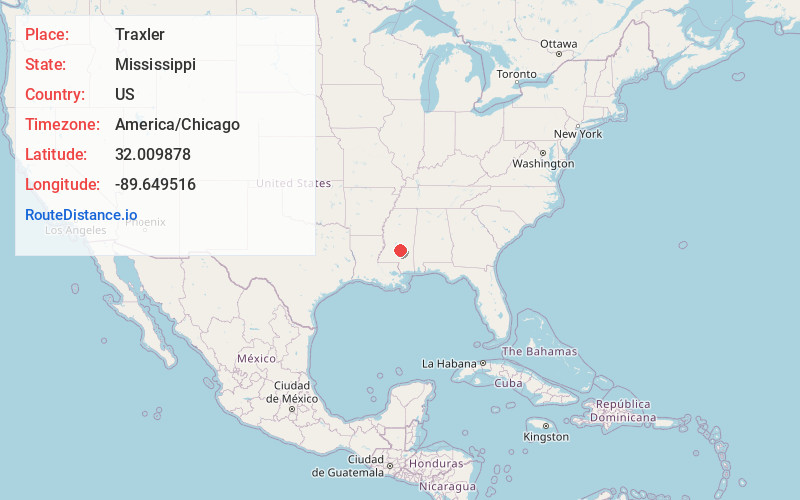 Map of Traxler