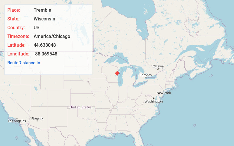 Map of Tremble