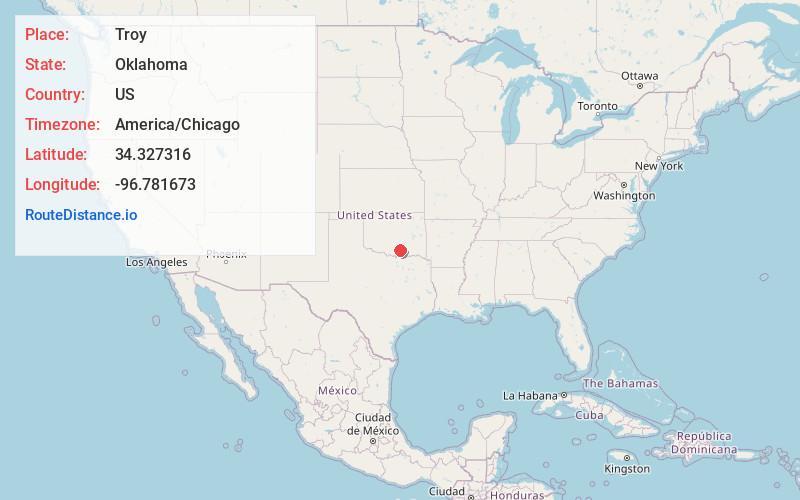 Map of Troy