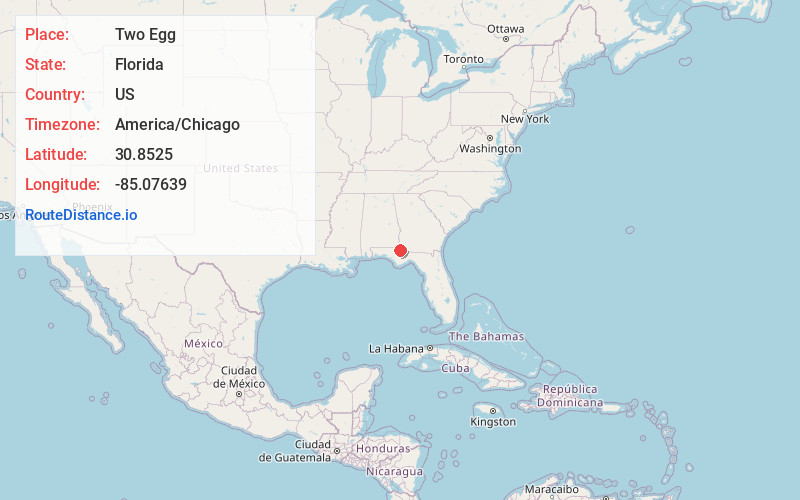 Map of Two Egg