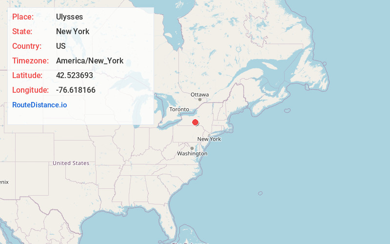Map of Ulysses
