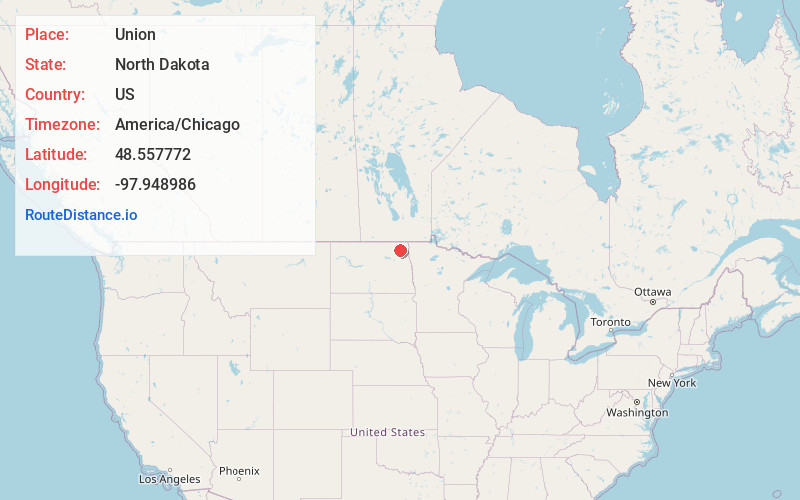 Map of Union