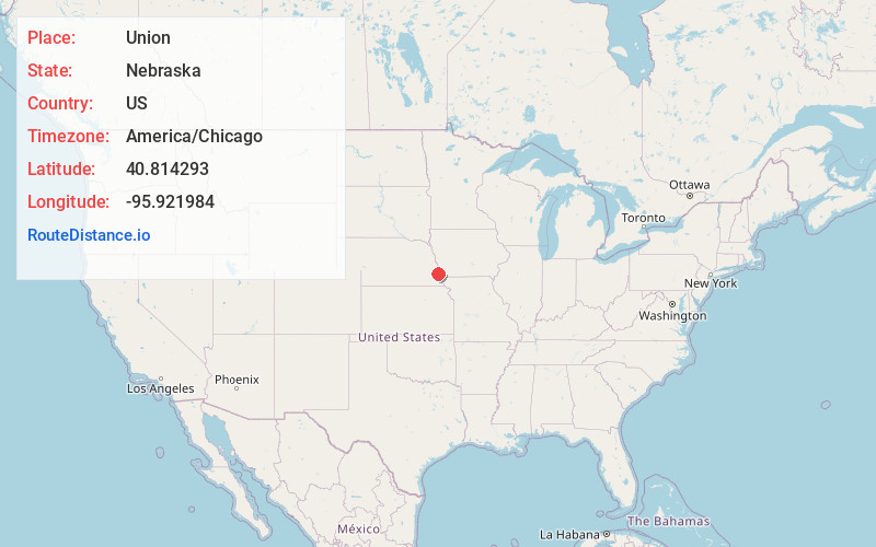 Map of Union