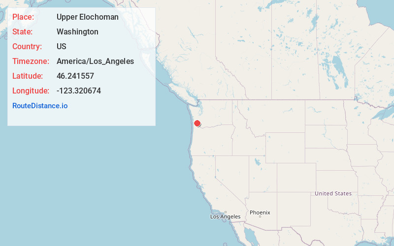 Map of Upper Elochoman