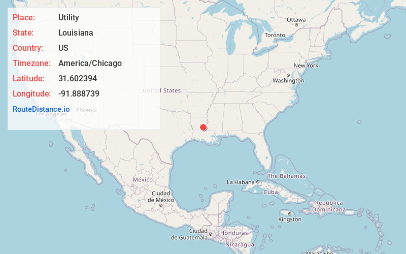 Map of Utility