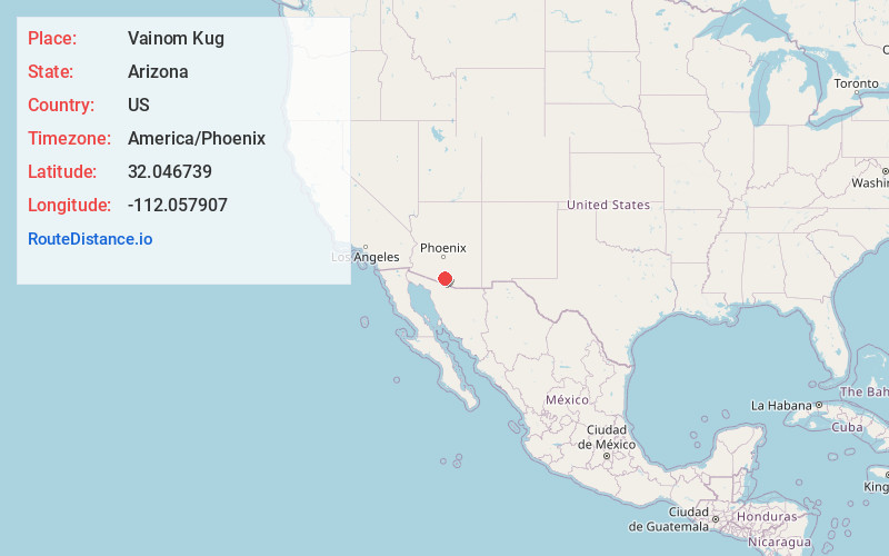 Map of Vainom Kug