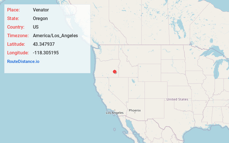 Map of Venator