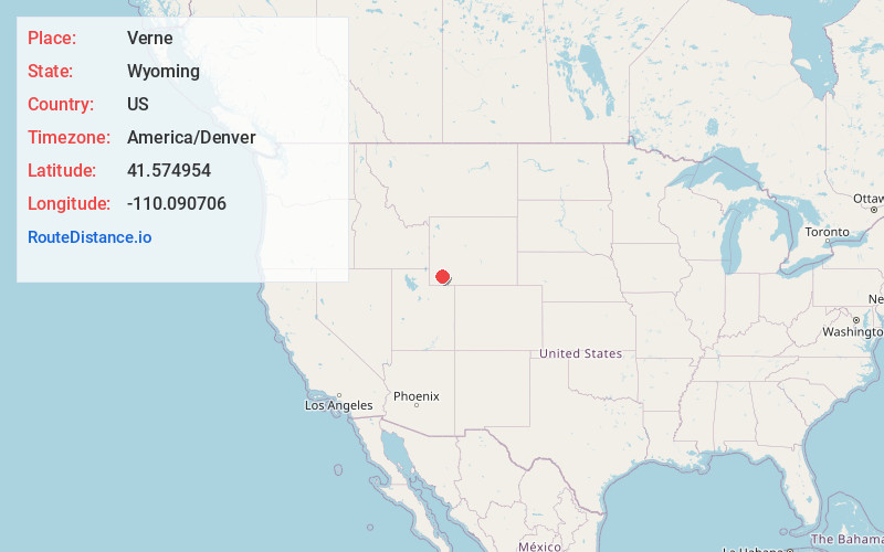 Map of Verne