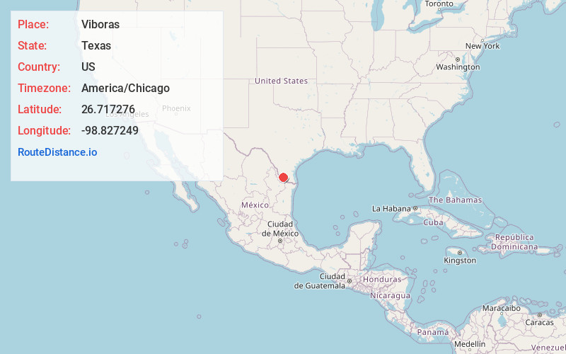 Map of Viboras