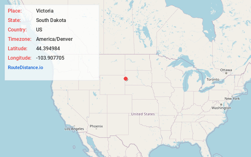 Map of Victoria
