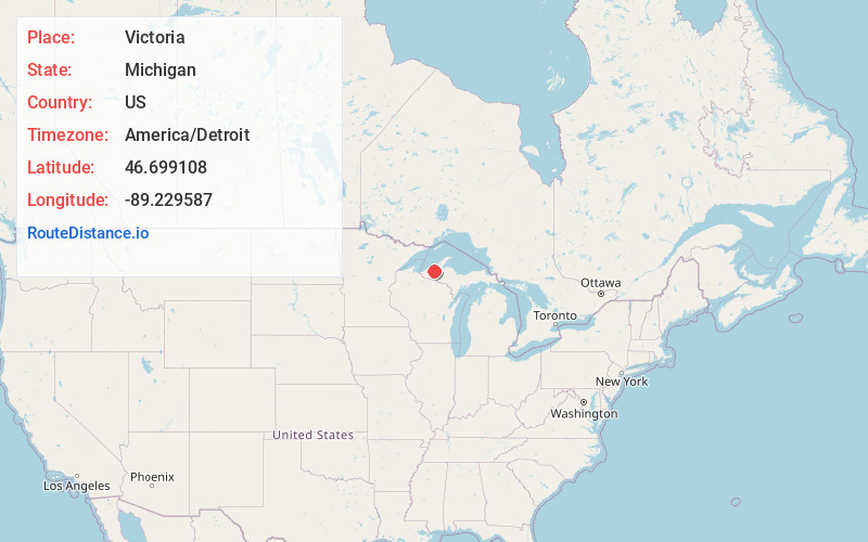 Map of Victoria