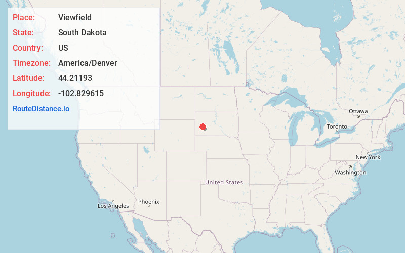 Map of Viewfield