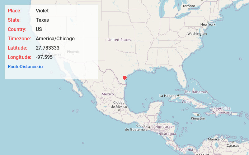 Map of Violet