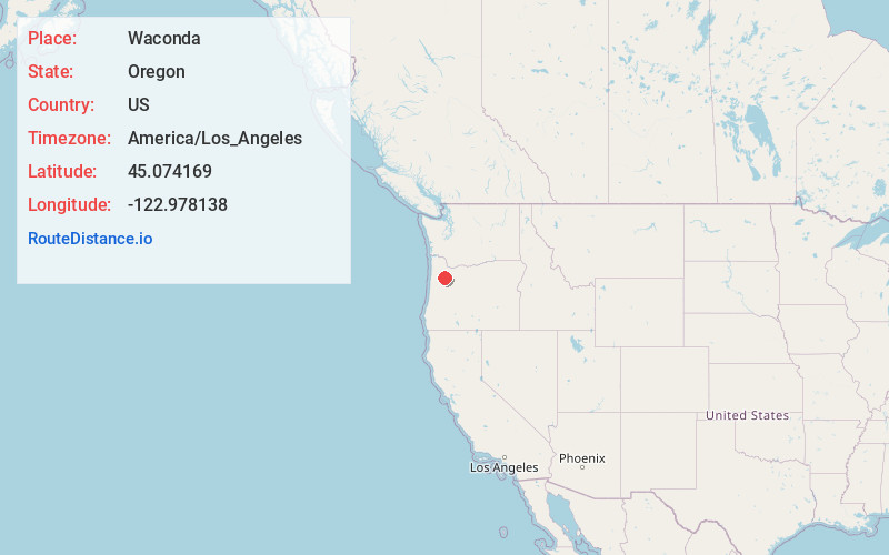 Map of Waconda