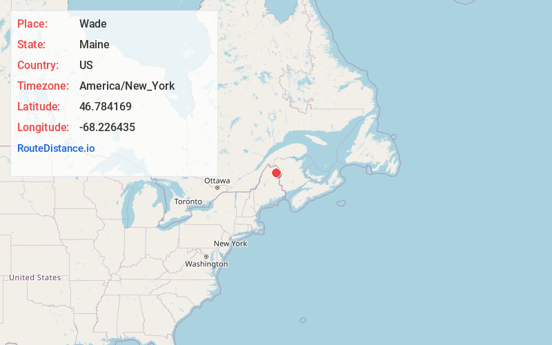 Map of Wade