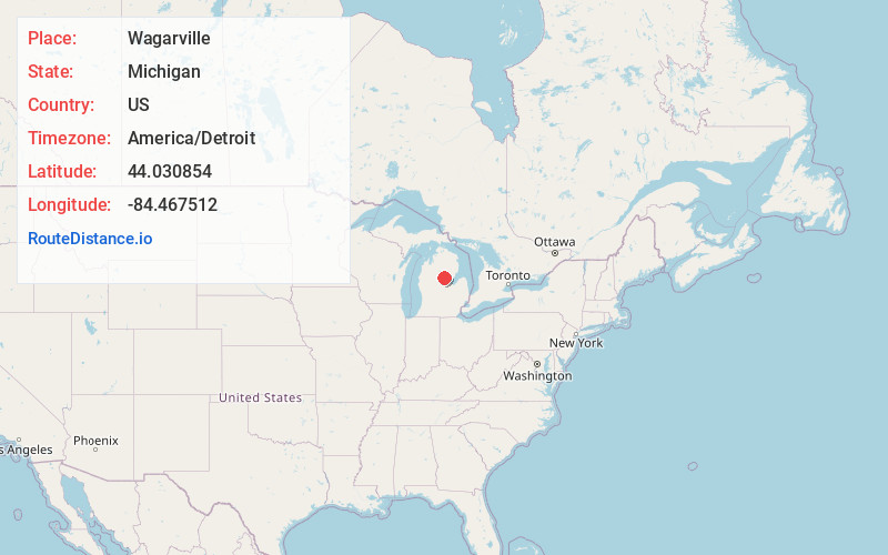 Map of Wagarville