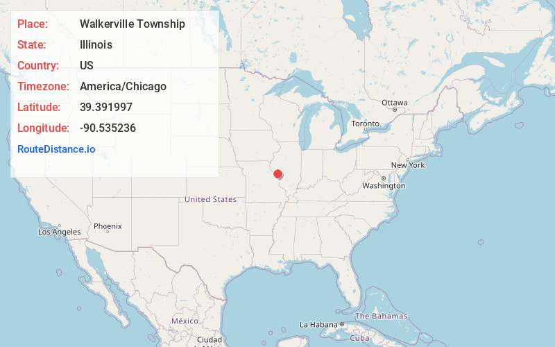 Map of Walkerville Township