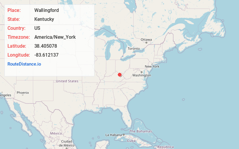 Map of Wallingford