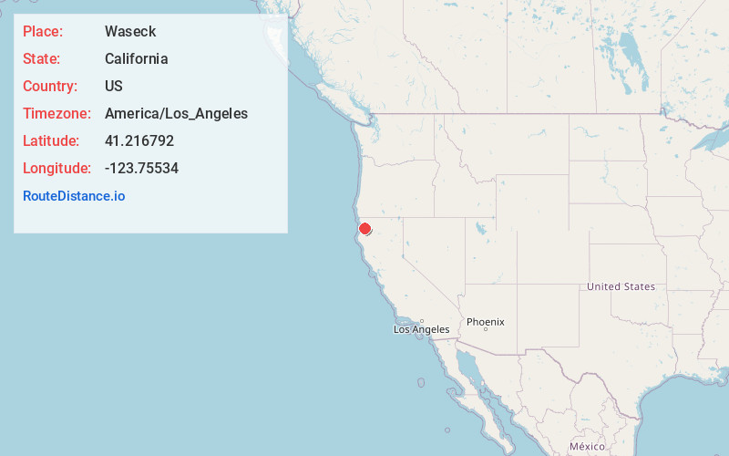 Map of Waseck