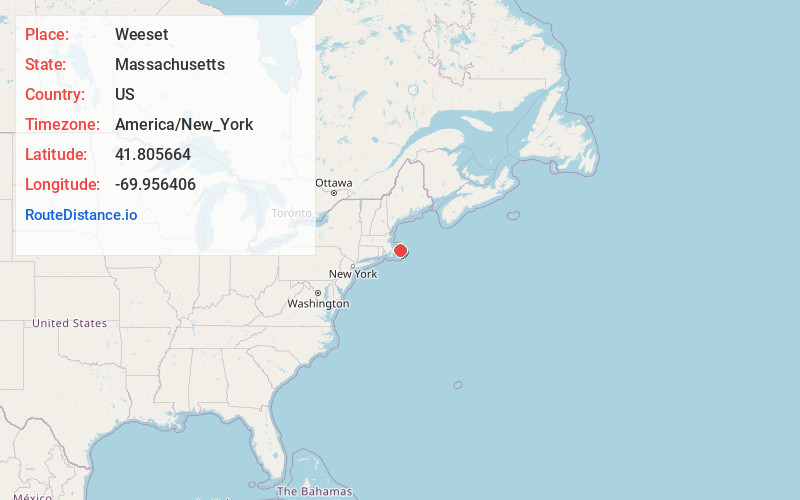 Map of Weeset