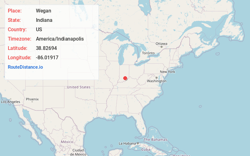 Map of Wegan