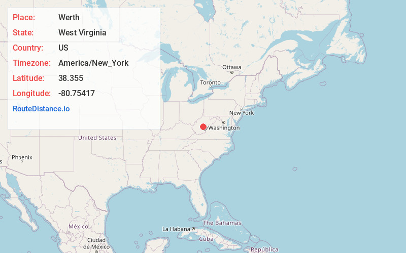 Map of Werth
