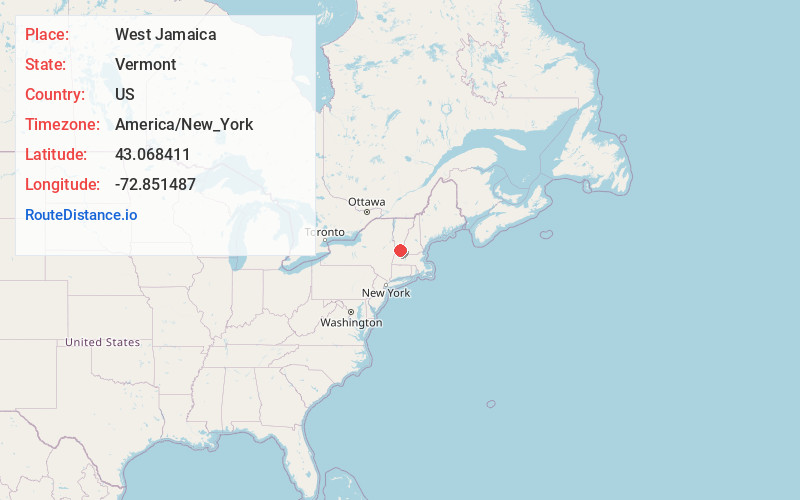 Map of West Jamaica