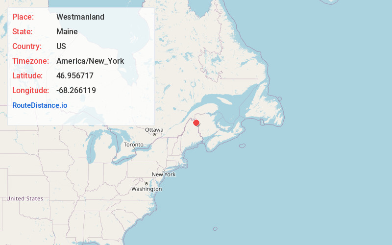 Map of Westmanland