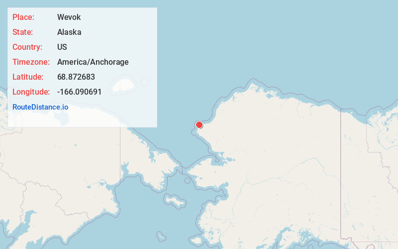 Map of Wevok