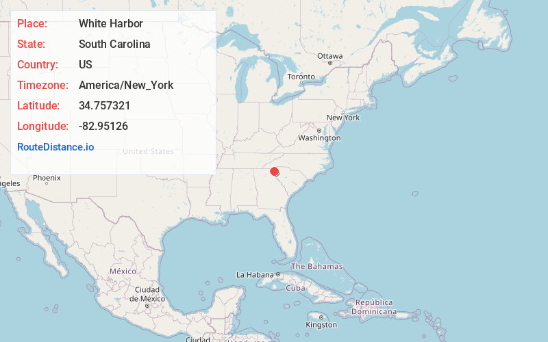 Map of White Harbor