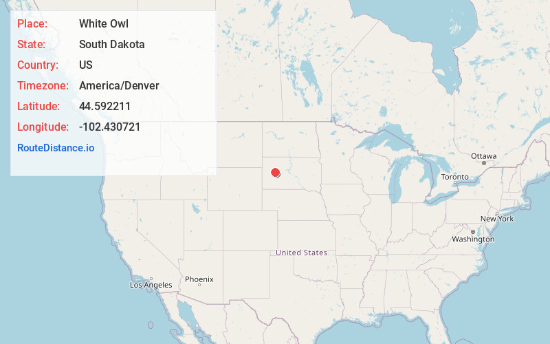 Map of White Owl
