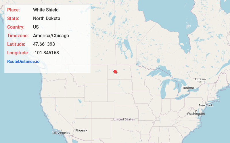 Map of White Shield