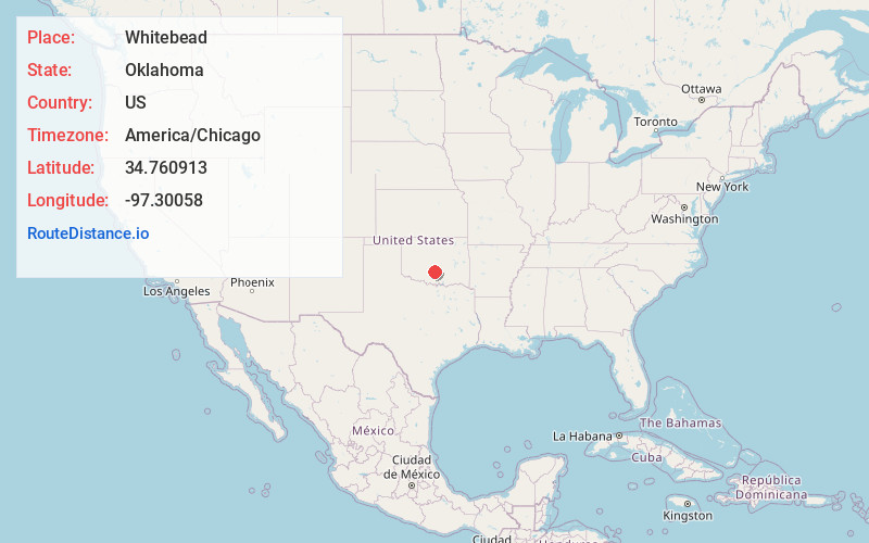 Map of Whitebead