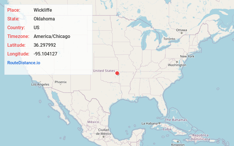 Map of Wickliffe