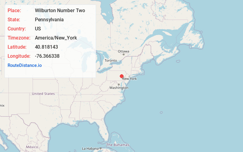 Map of Wilburton Number Two