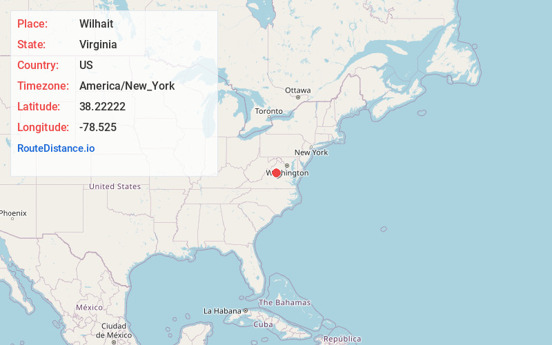 Map of Wilhait