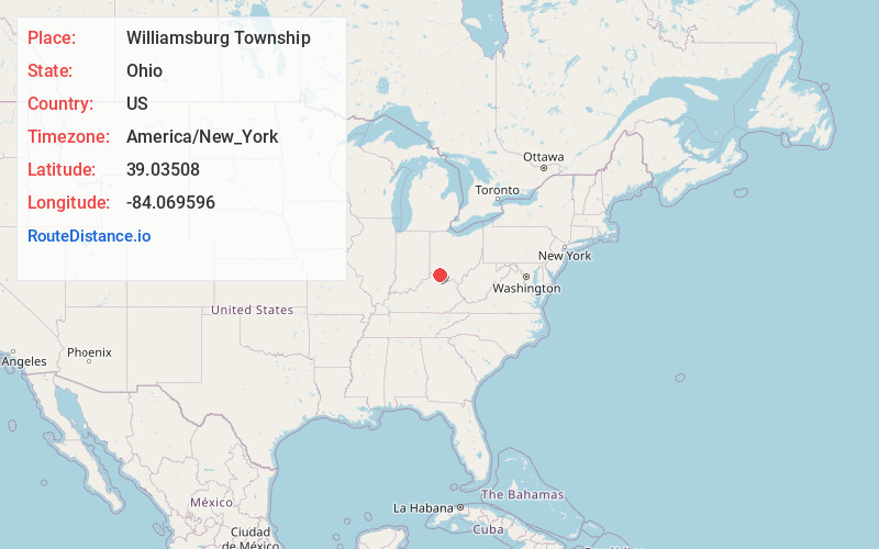 Map of Williamsburg Township