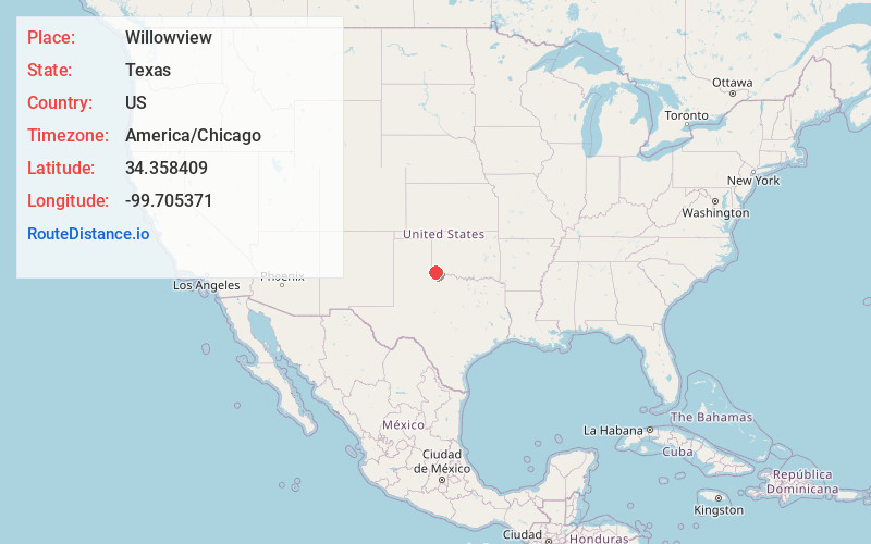 Map of Willowview