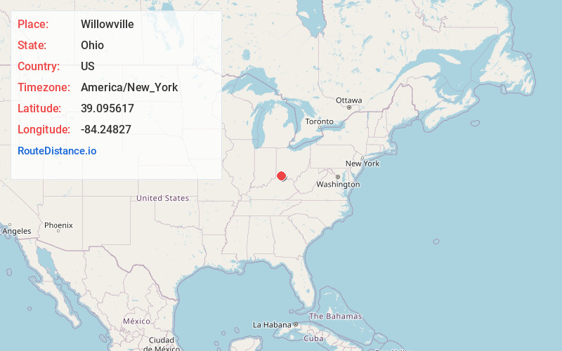 Map of Willowville