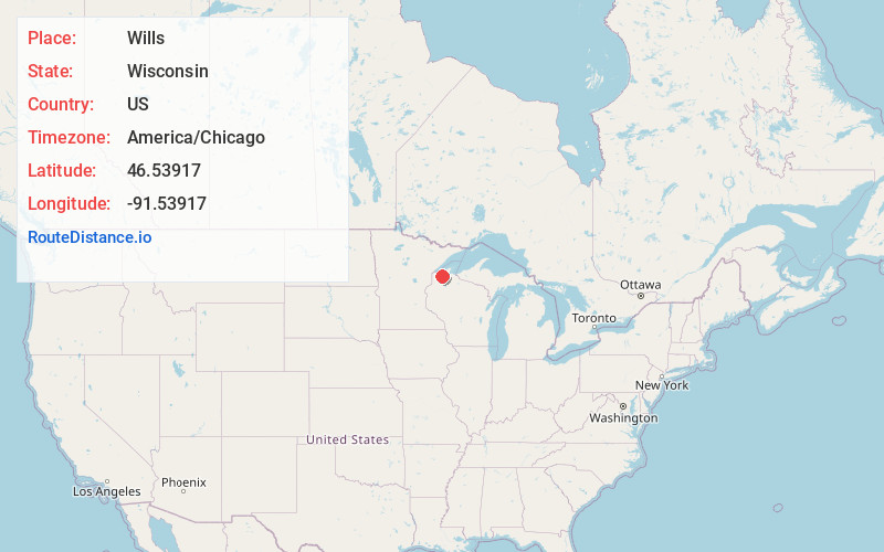 Map of Wills