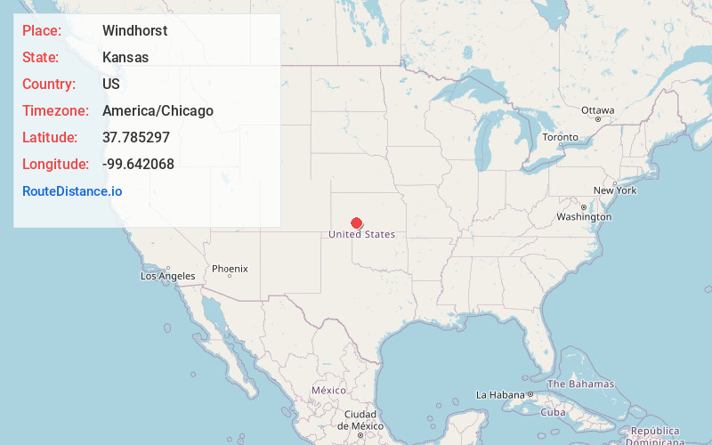Map of Windhorst
