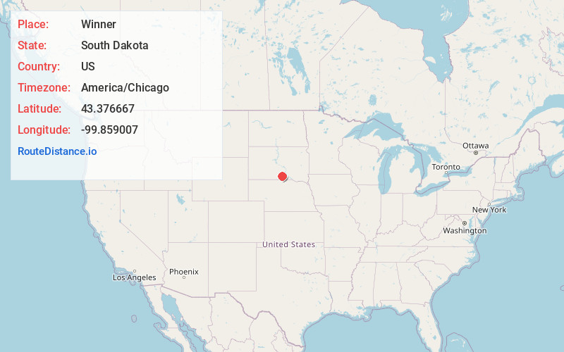 Map of Winner